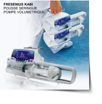 FRESENIUS KABI POUSSE SERINGUE POMPE VOLUMETRIQUE