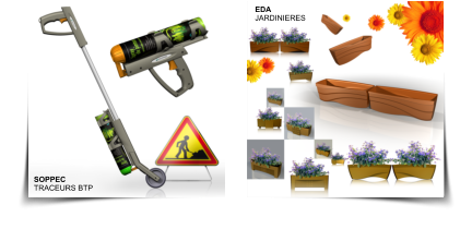 SOPPEC TRACEURS BTP EDA JARDINIERES